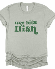 Wee Bit Irish Graphic Crew Neck Tee